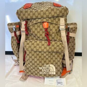 The Gucci x North Face GG Backpack Large